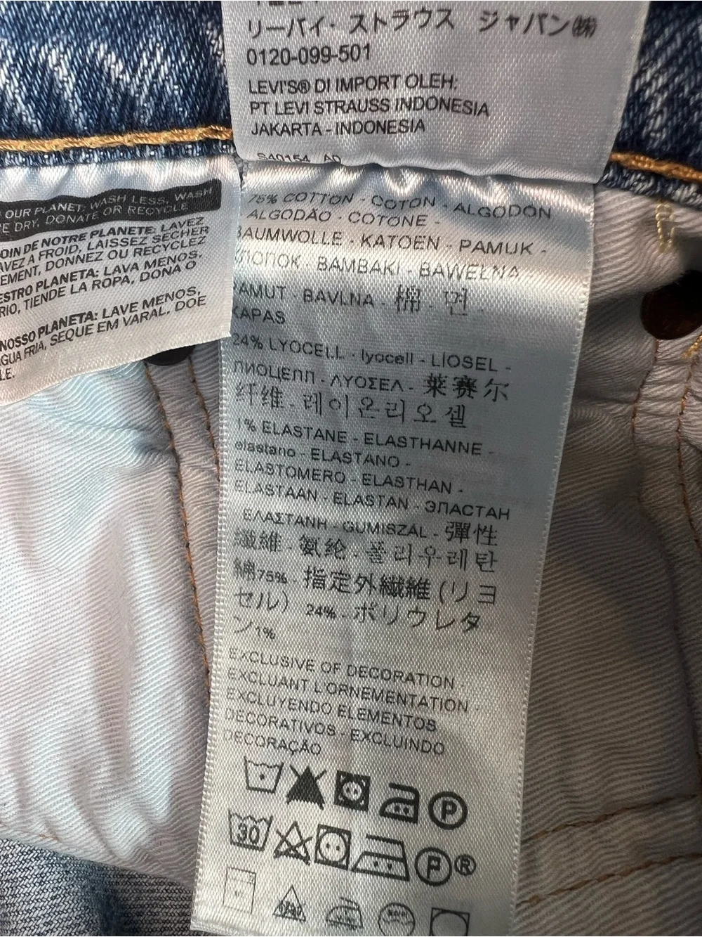 Levi’s Premium Jeans Size 32 Altered